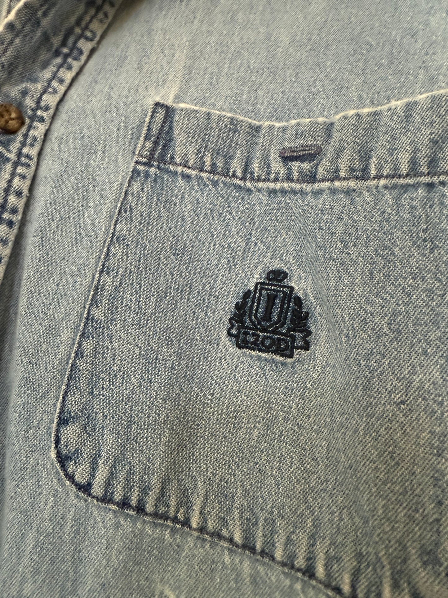 90's Denim oversized fit shirt - XL