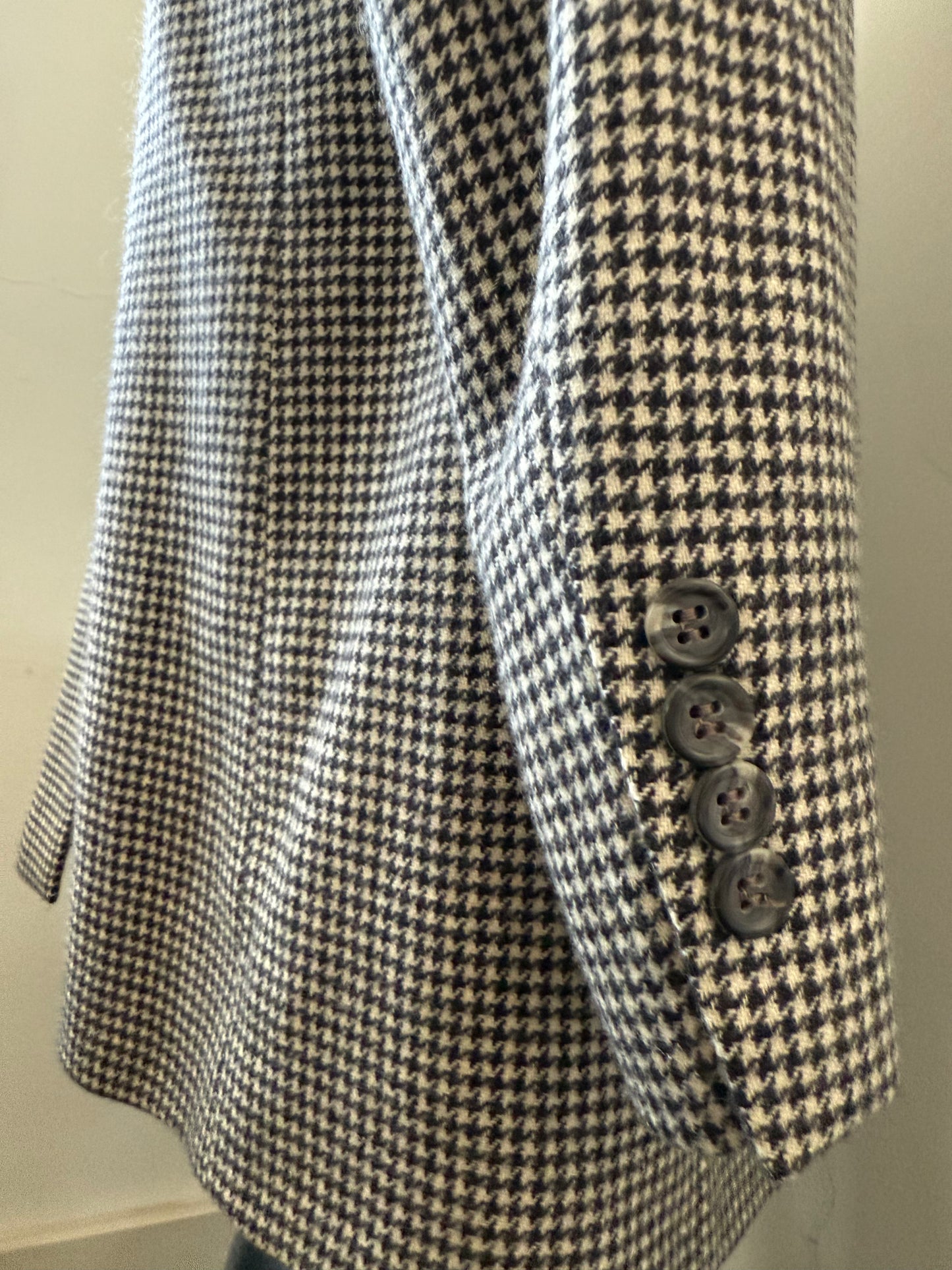 Oversized Herringbone Blazer