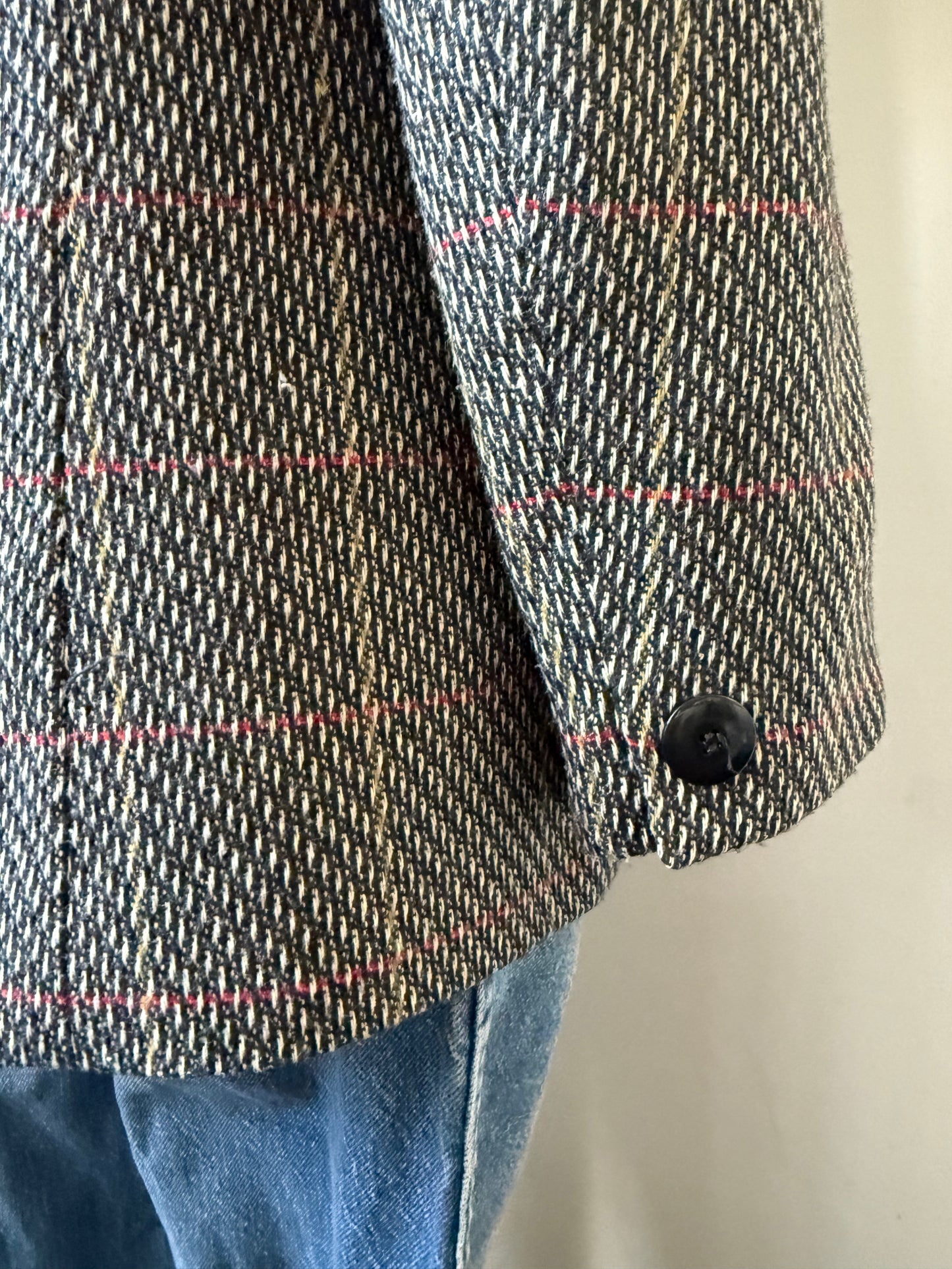Plaid Blazer
