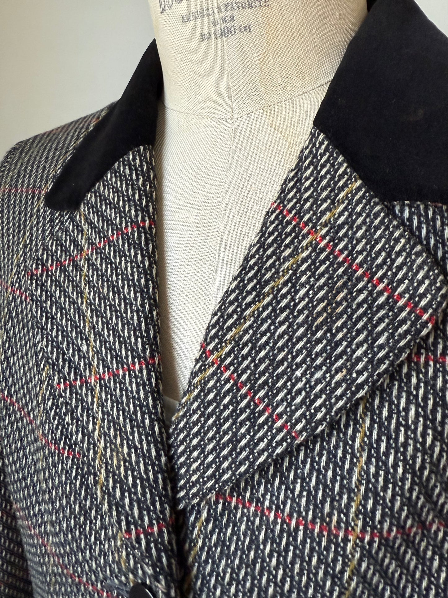 Plaid Blazer