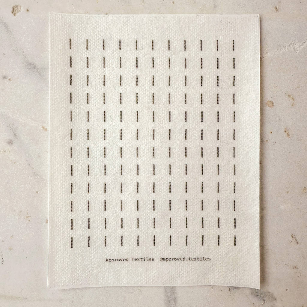 Agnes Martin Mending + Embellishment Transfer