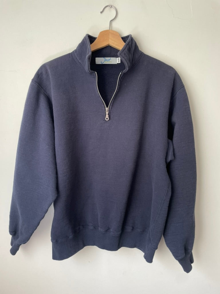 1990's 3/4 zip sweatshirt, medium