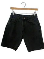 Wrangler Black denim short - 29 high waist , $42