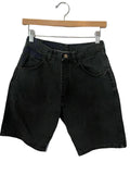 Levi black denim short - 34" waist, $44