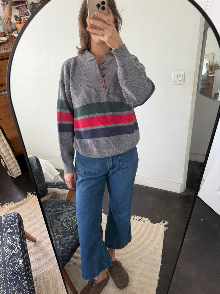 90's Land's End Fischerman's sweater