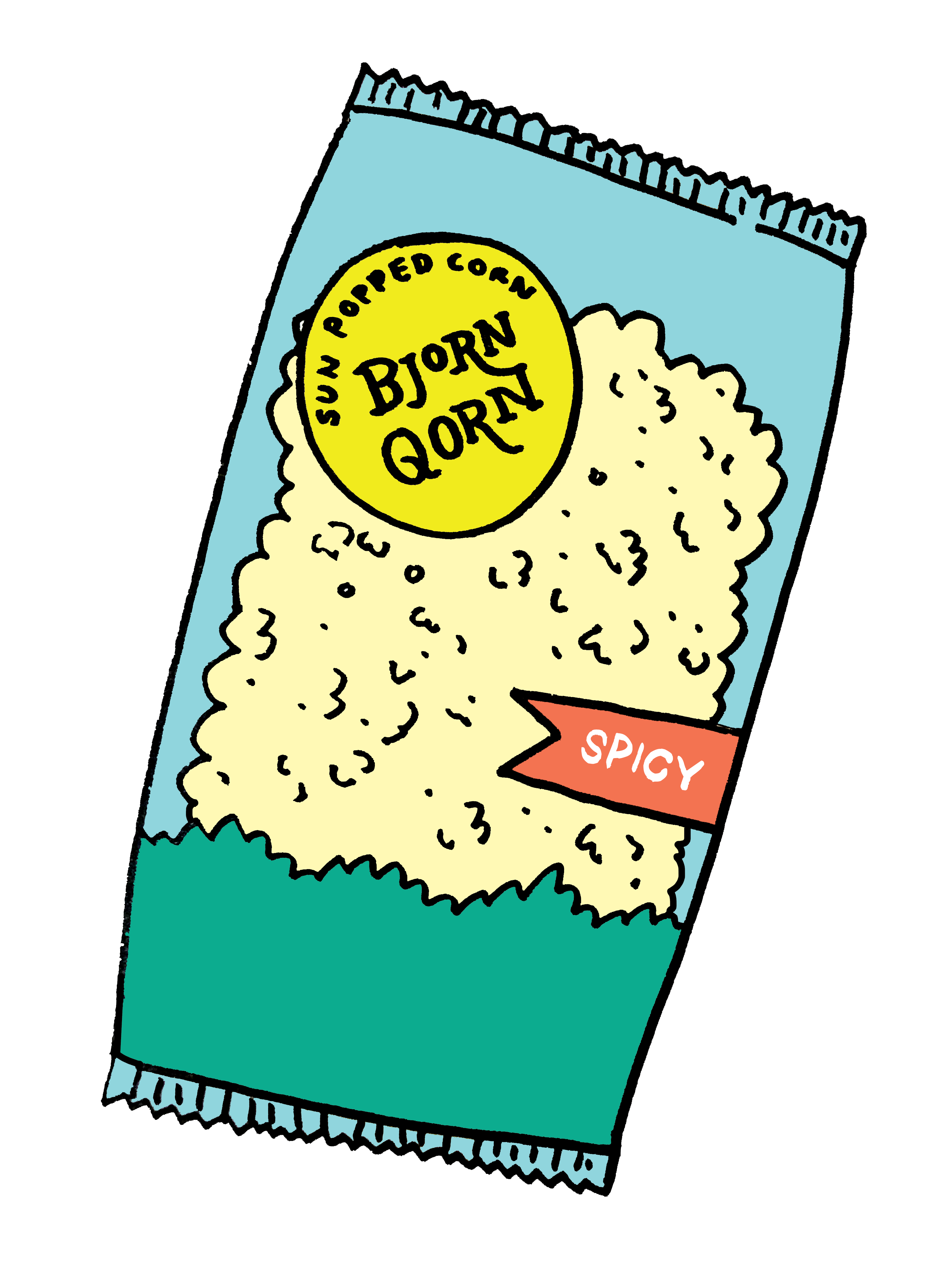 3oz Spicy BjornQorn