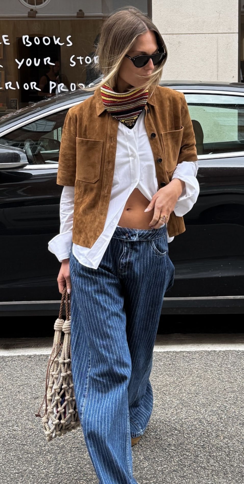 Suede Jacket button up