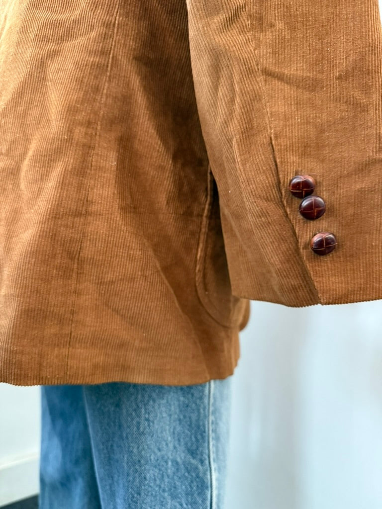 Corduroy Camel Blazer