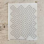 Persimmon Flowers - Minimal Mending + Embellishment Transfer