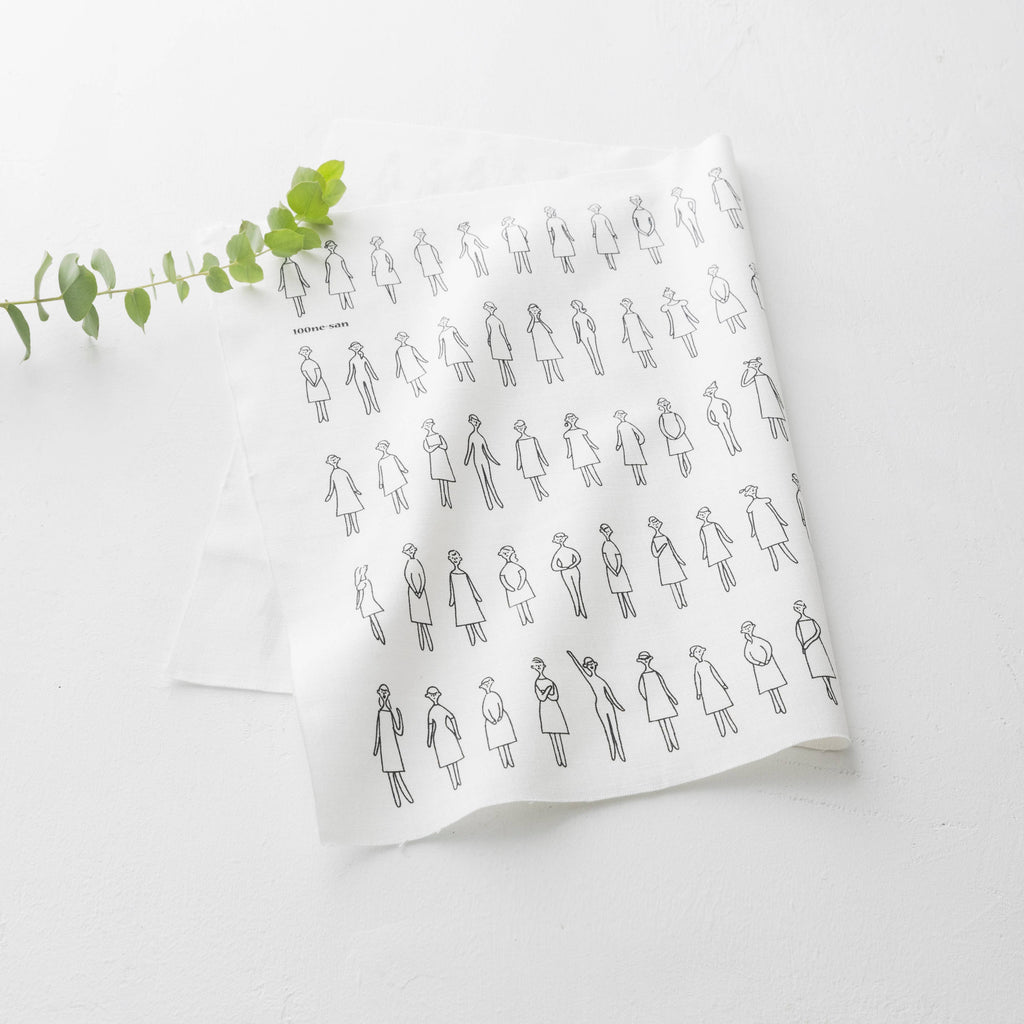 COSMO 100 Ladies Pattern Embroidery Fabric