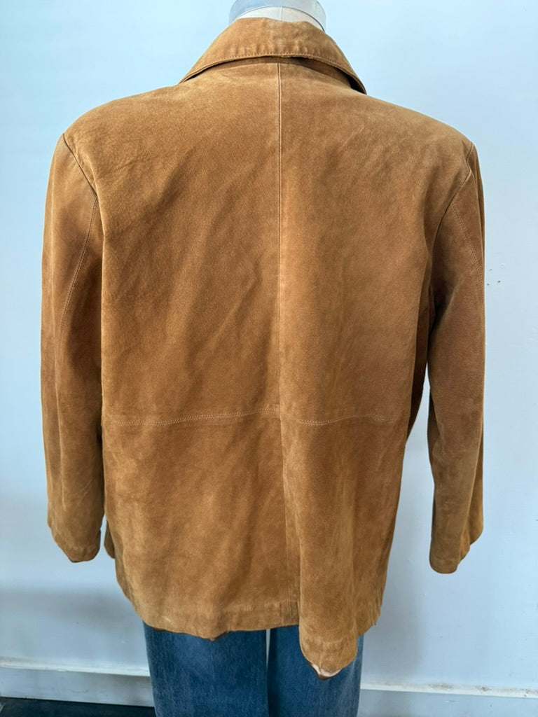 Suede Jacket button up