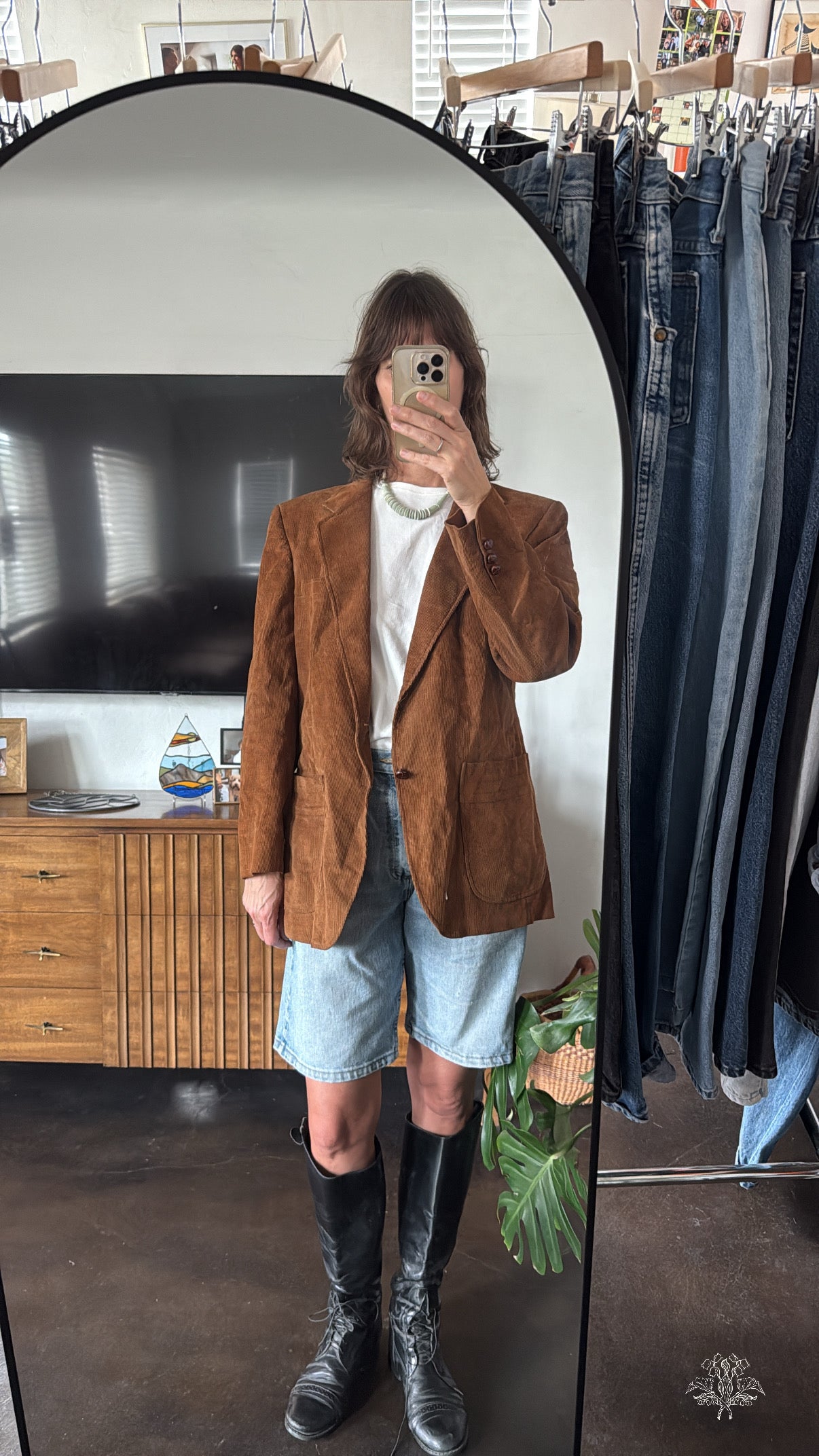 Corduroy Camel Blazer