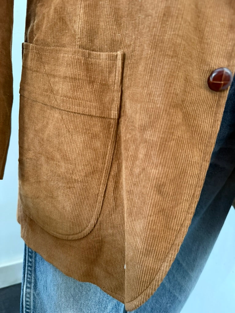 Corduroy Camel Blazer