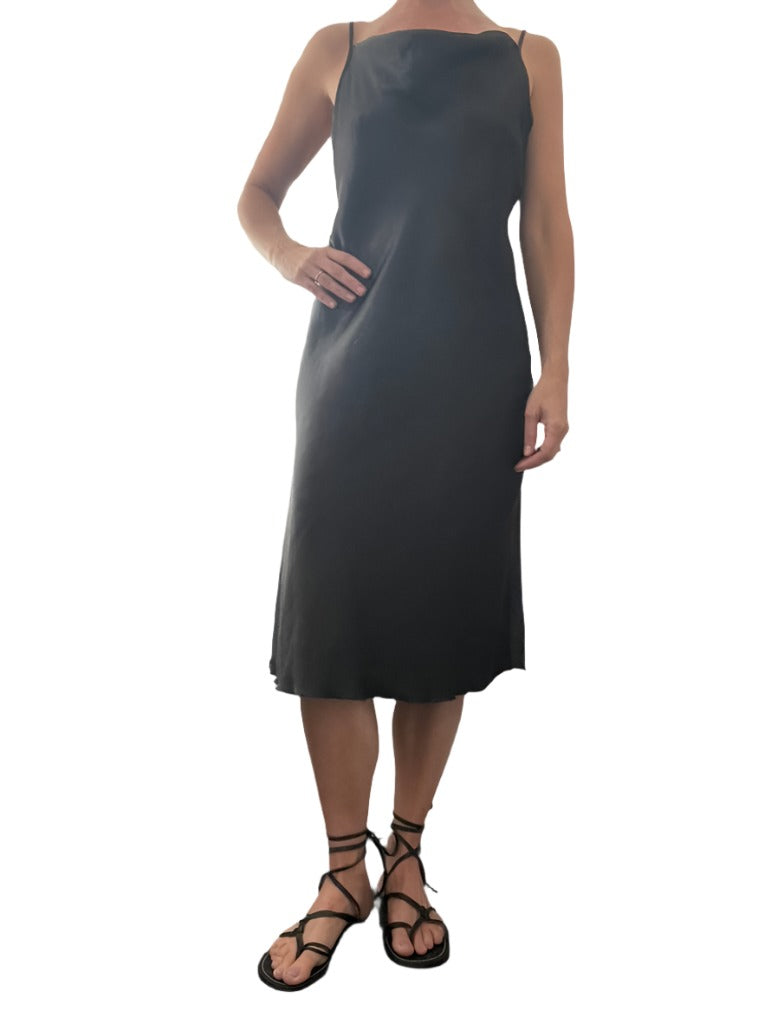 90's BEBE black slip dress Fischer Goods 90's BEBE black slip dress Fischer Goods