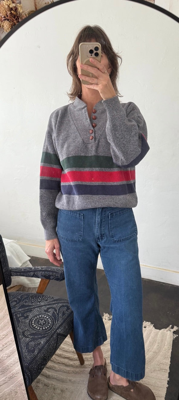 90's Land's End Fischerman's sweater