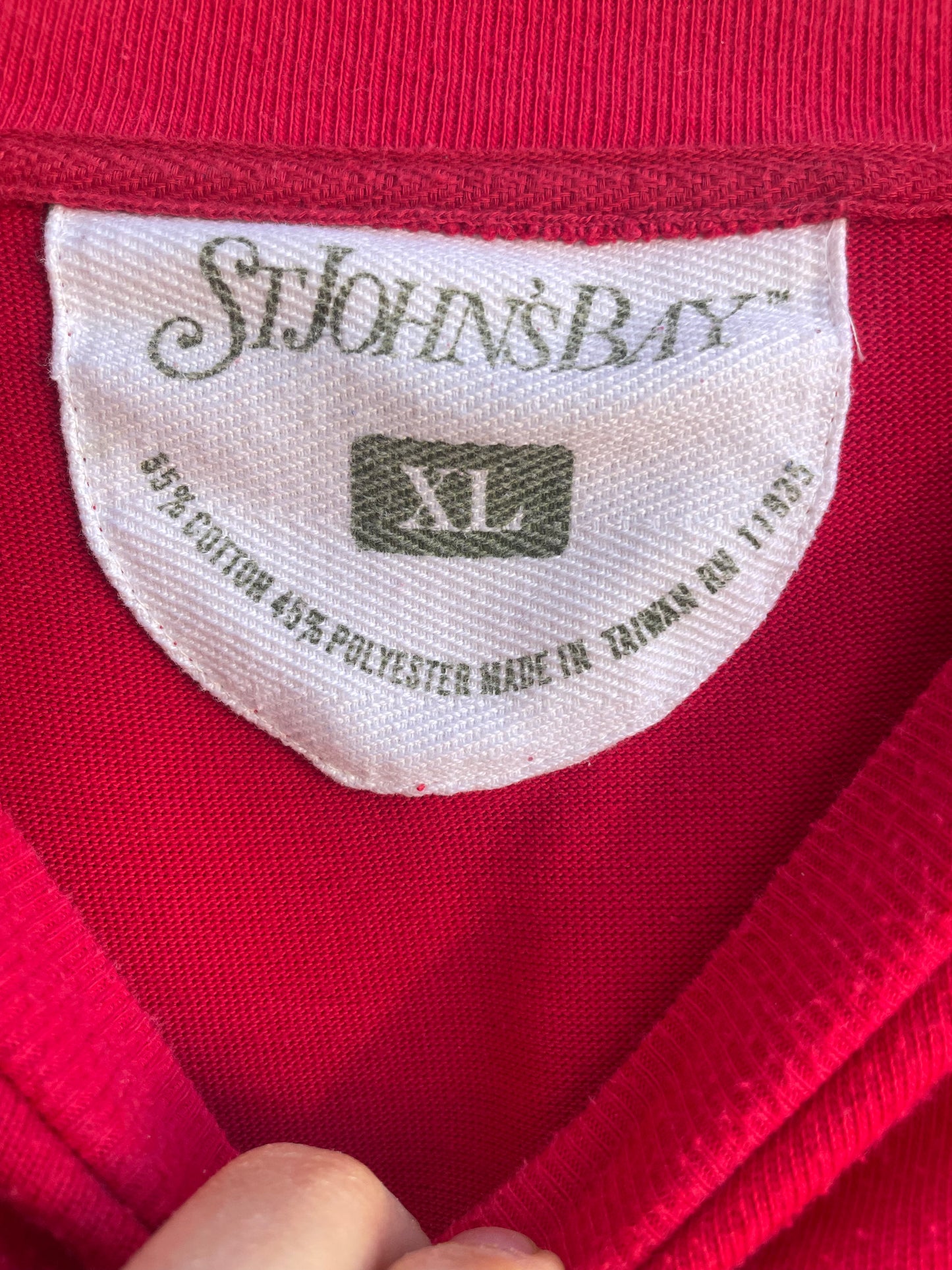 Rugby stripe sweatshirt - St John's Bay