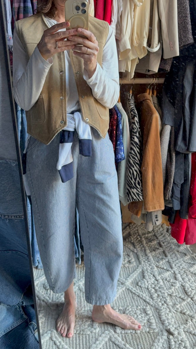 Suede Vest