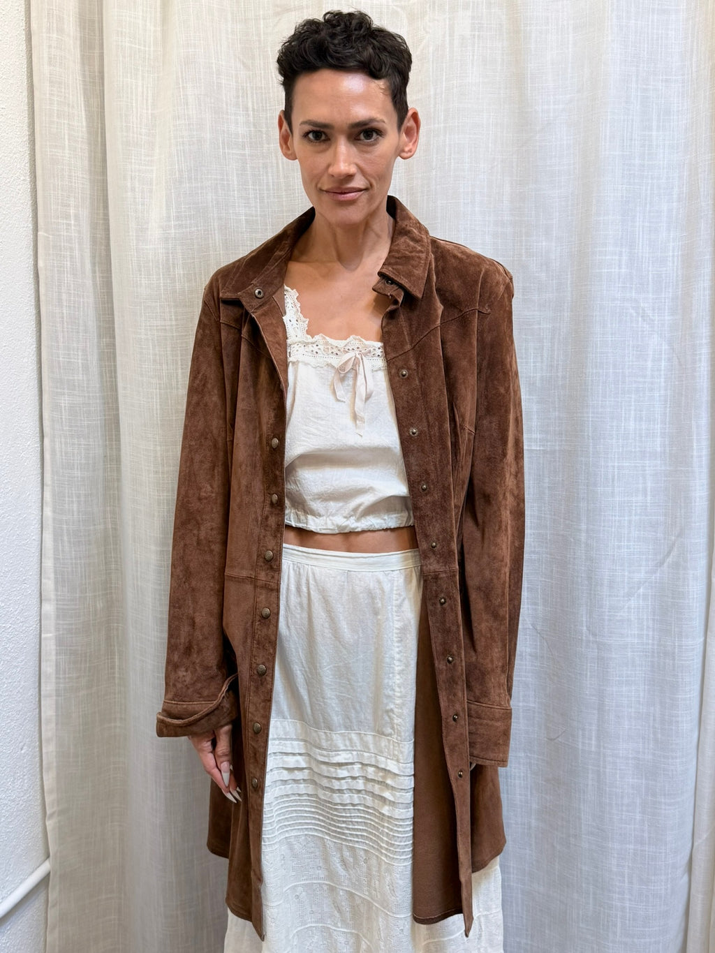 Maider Mood - Suede dress