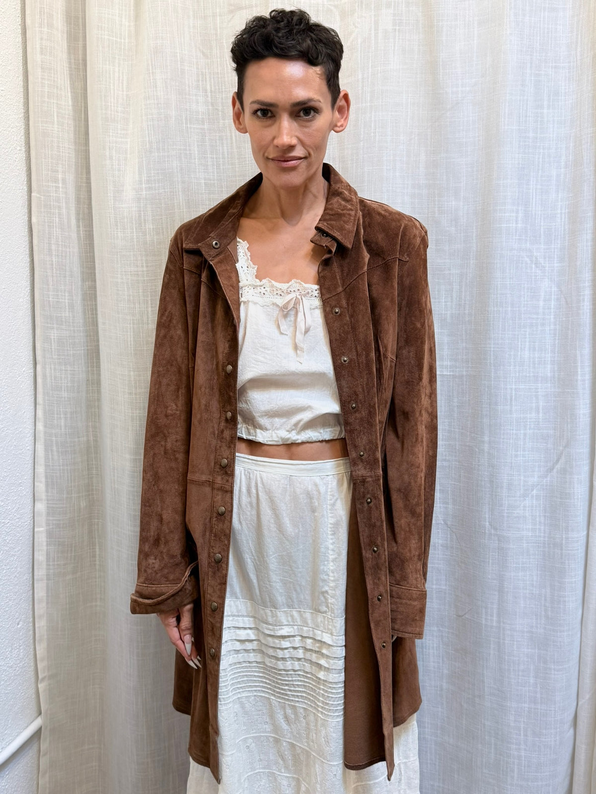 Maider Mood - Suede dress