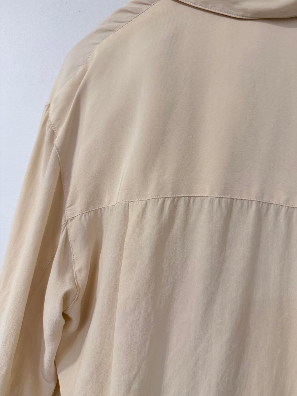 Ivory Silk Blouse