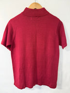 90's Red Silk knit