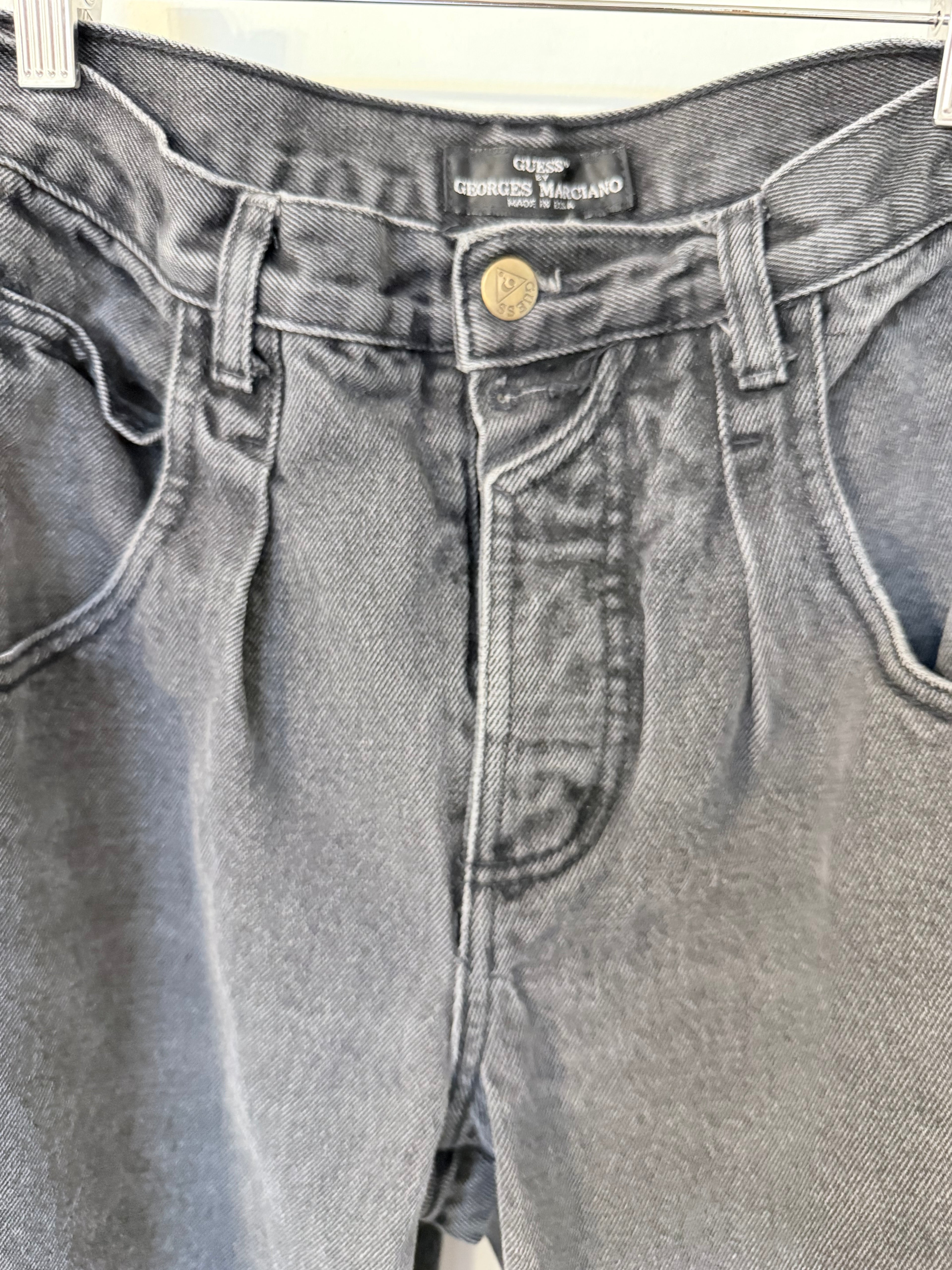 90's Guess pleated denim