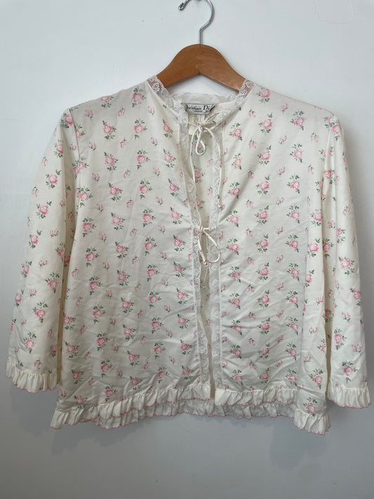 Rosebud Christian Dior lingerie blouse - Lets pretend we are French $58