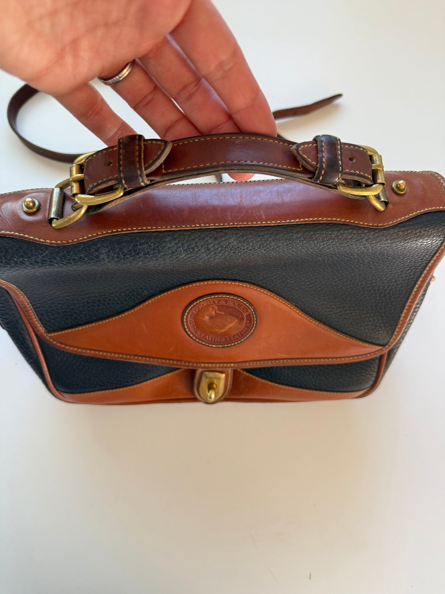 Authentic Dooney & Bourke Purse, Classic Satchel