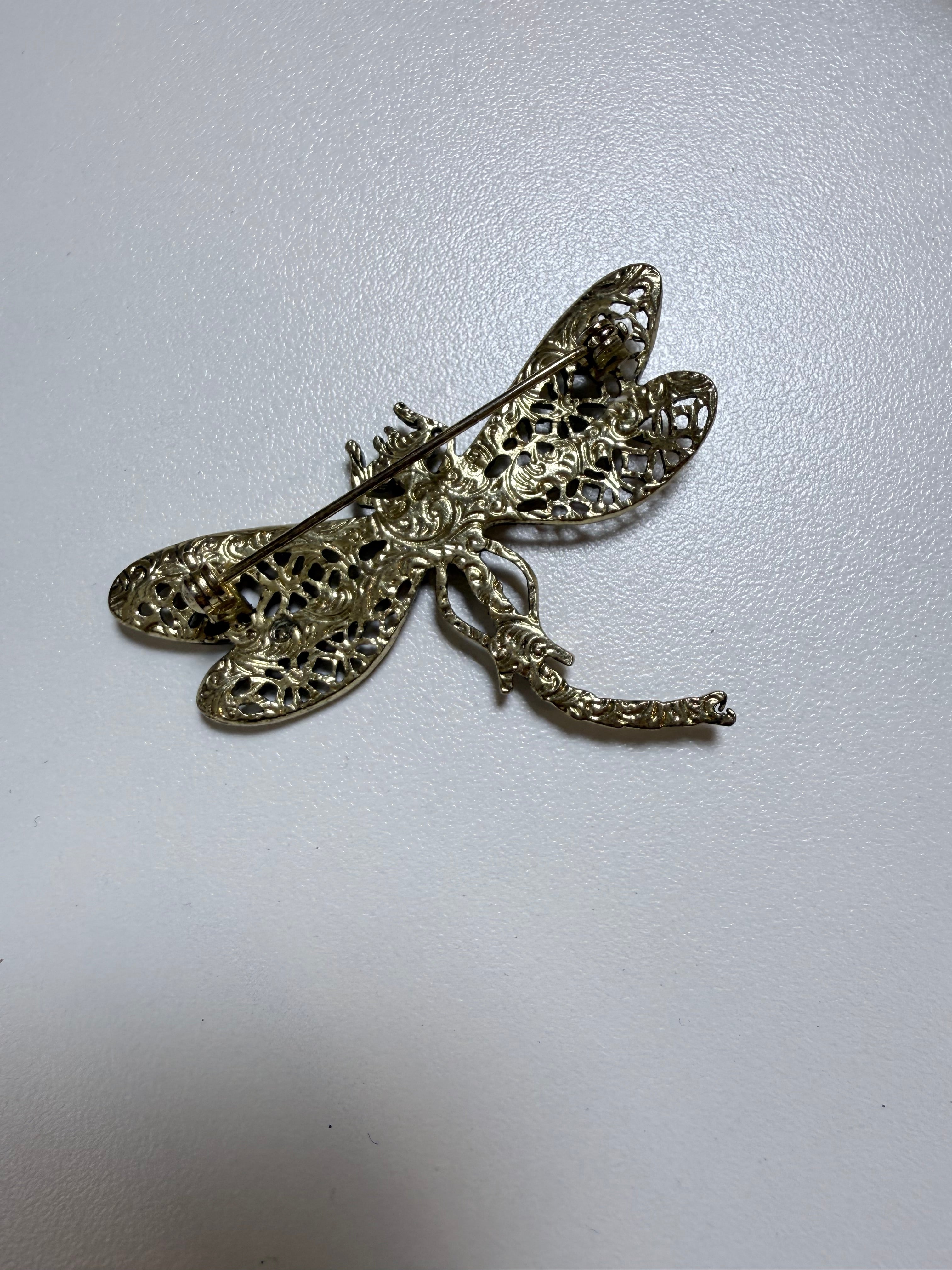 Dragon fly broach