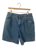 Elastic waist denim short - 36" waist, 8" inseam