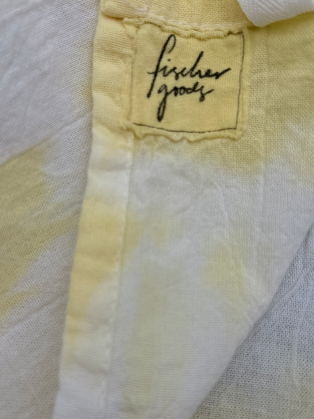 Natural Dyed Tea Towel - Marigold