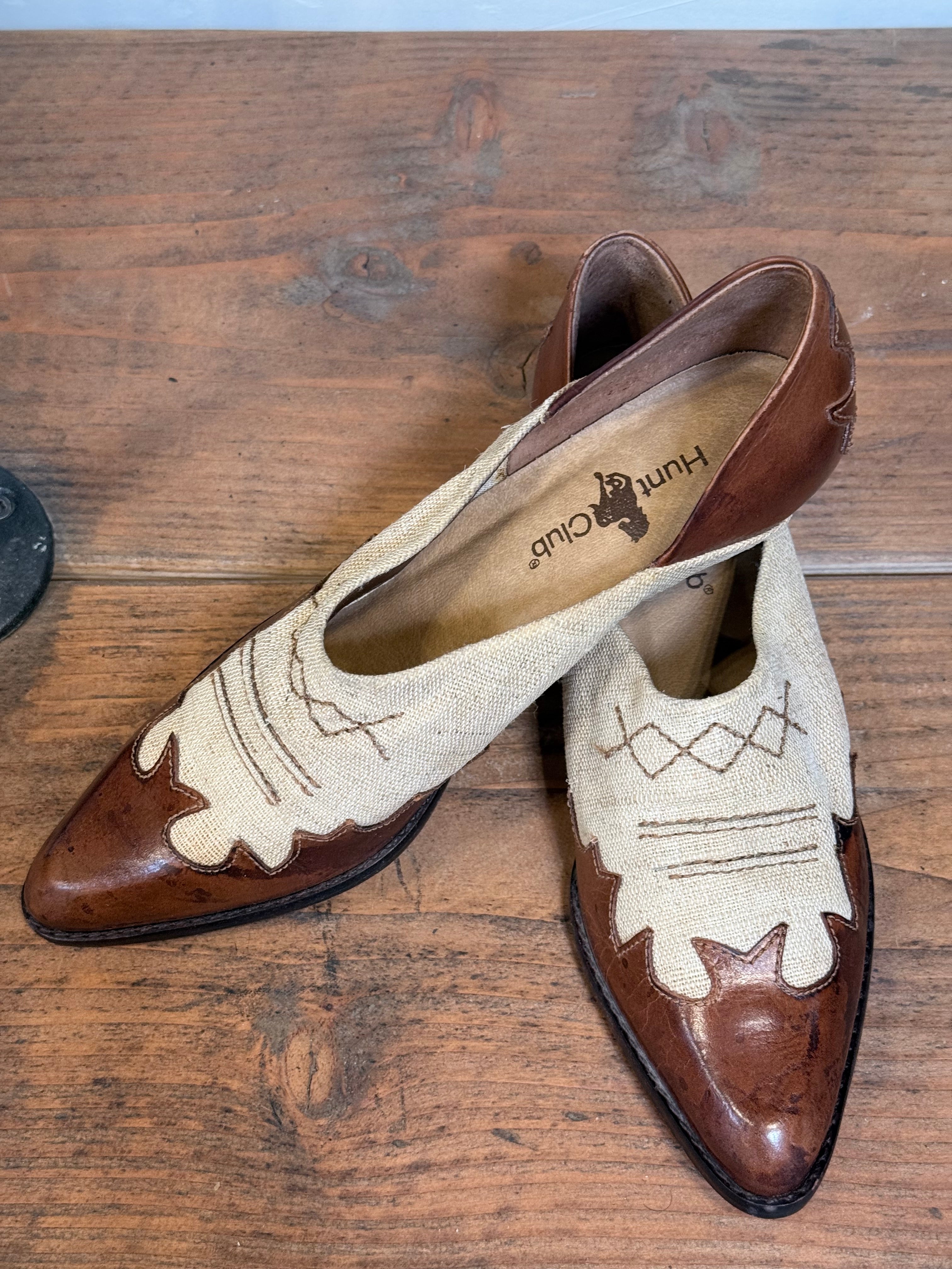 90's cowboy slip ons