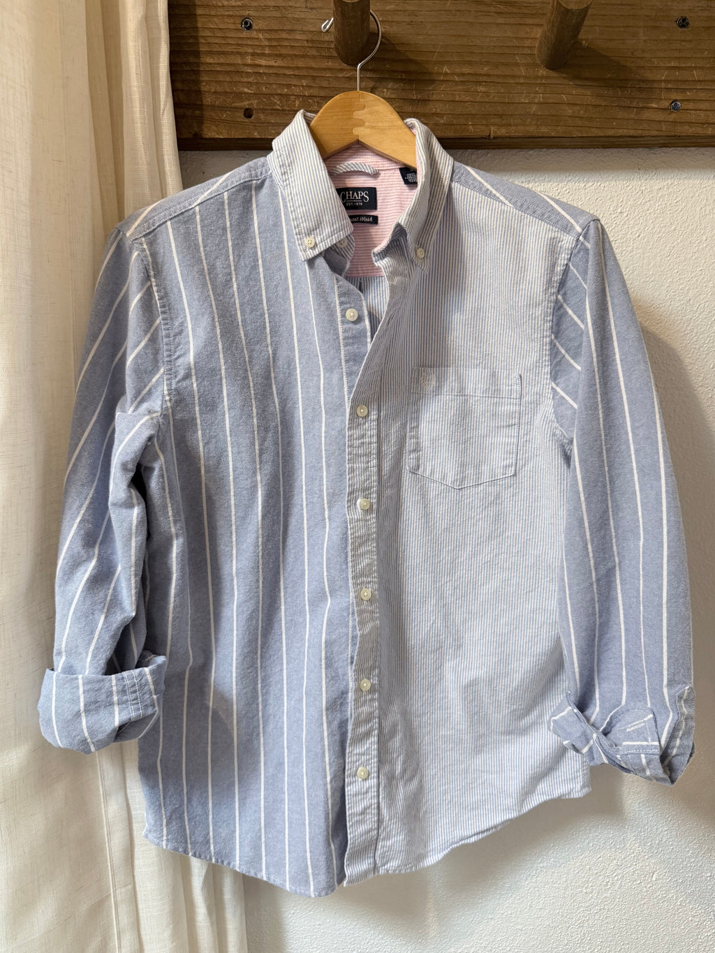 Chaps 90's woven button up