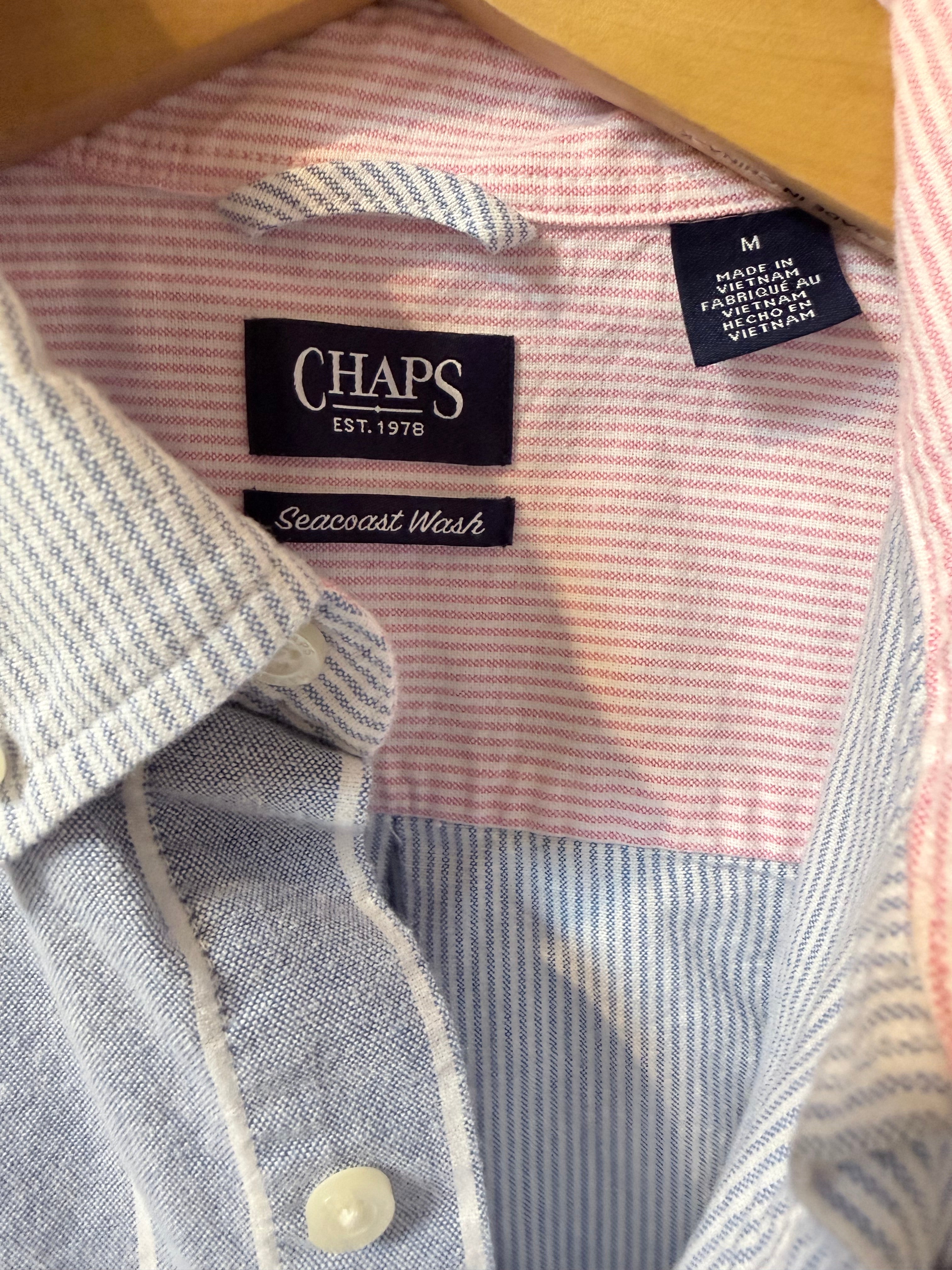 Chaps 90's woven button up