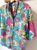 Summer silk blouse