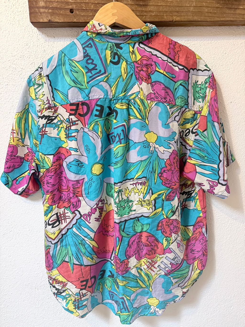 Summer silk blouse