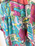Summer silk blouse