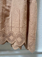 Antique house dress, natural dyed