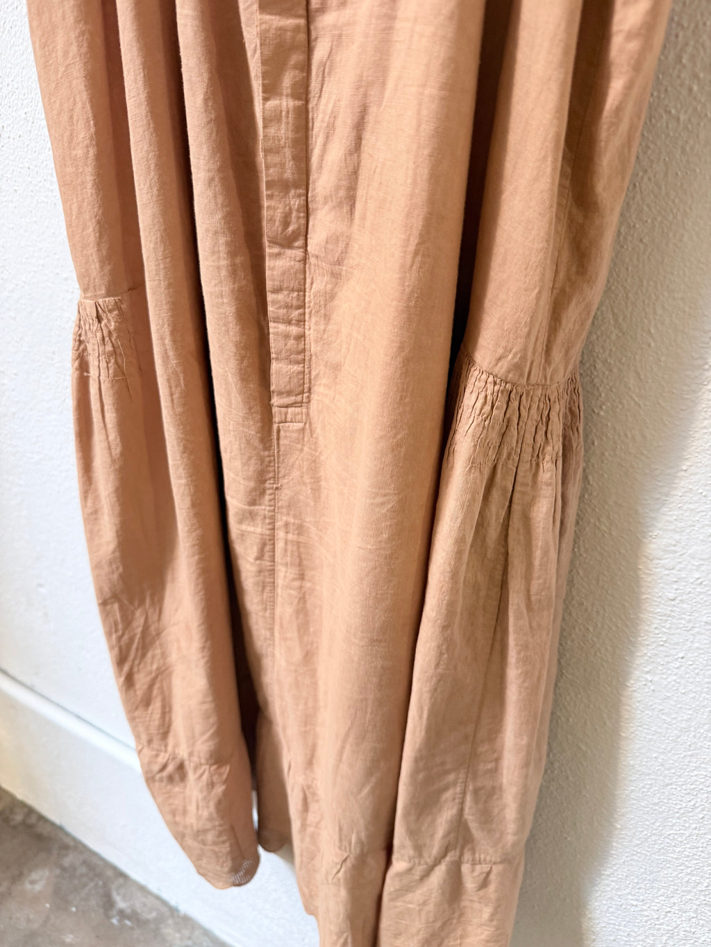 Antique house dress, natural dyed