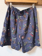 Vintage Sportswear golf-print shorts