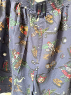 Vintage Sportswear golf-print shorts