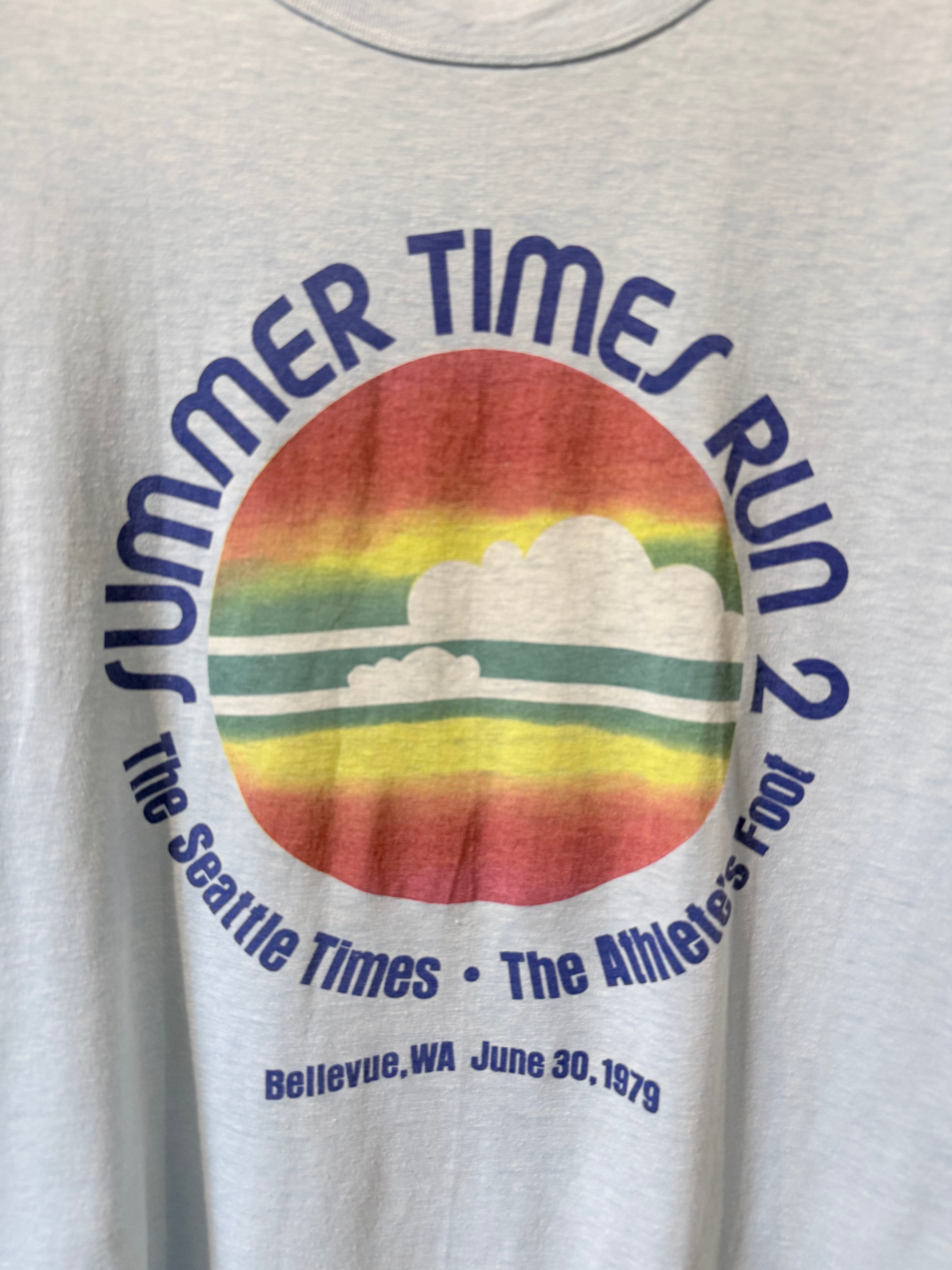 1979, Summer Times Run vintage t