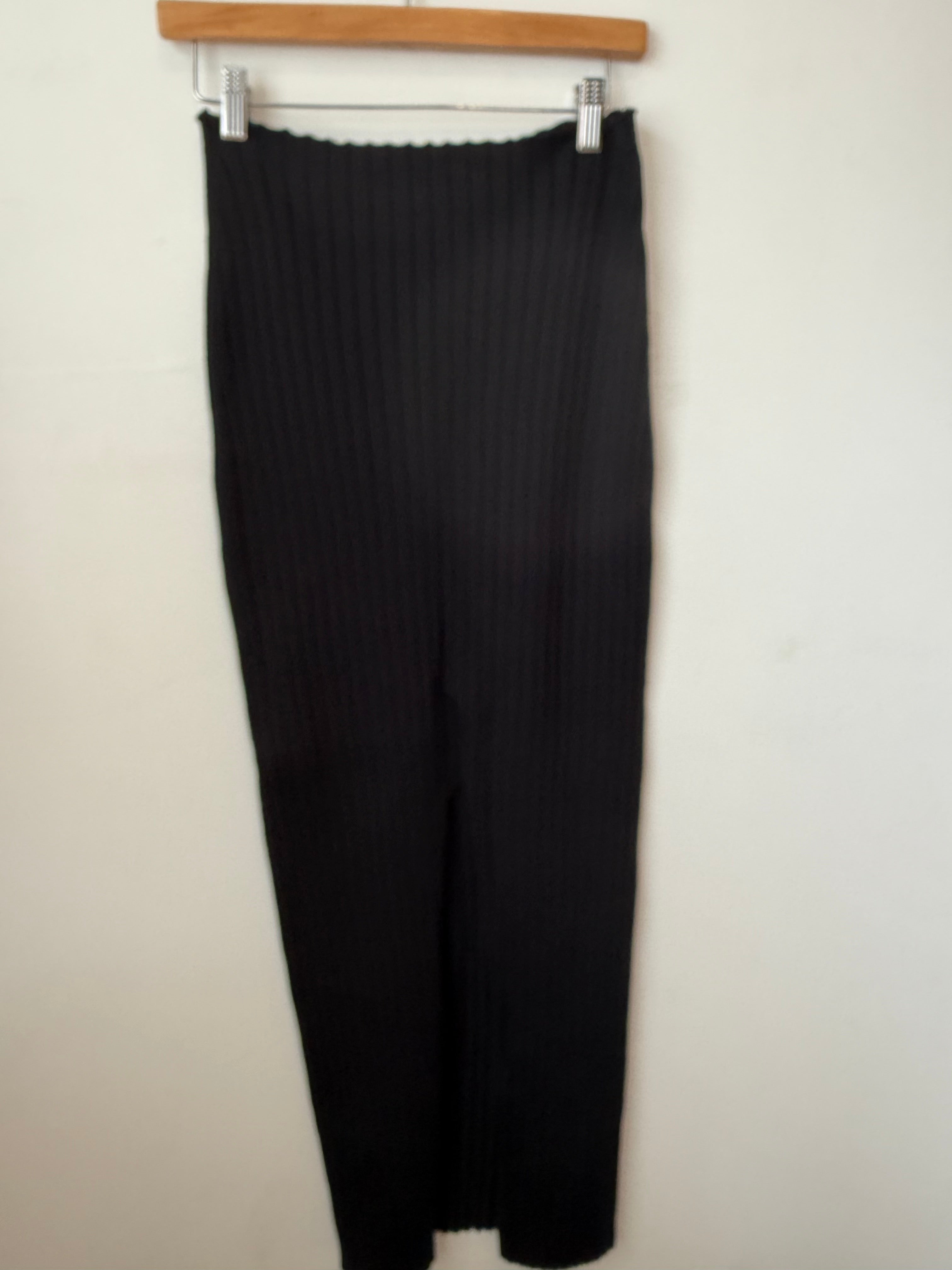 The Row - Mosses Silk, Ribbed Knit  Maxi Skirt