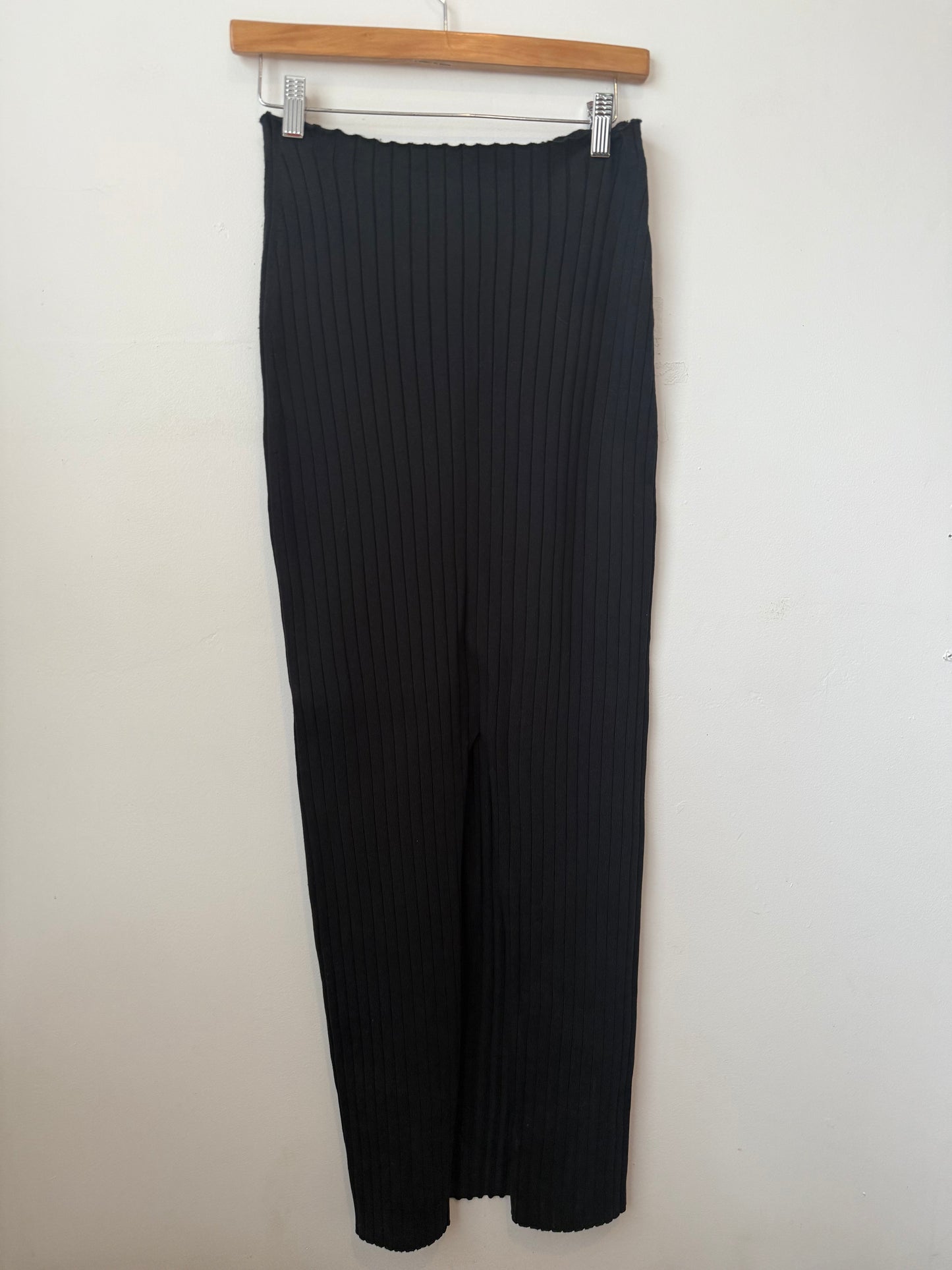 The Row - Mosses Silk, Ribbed Knit  Maxi Skirt