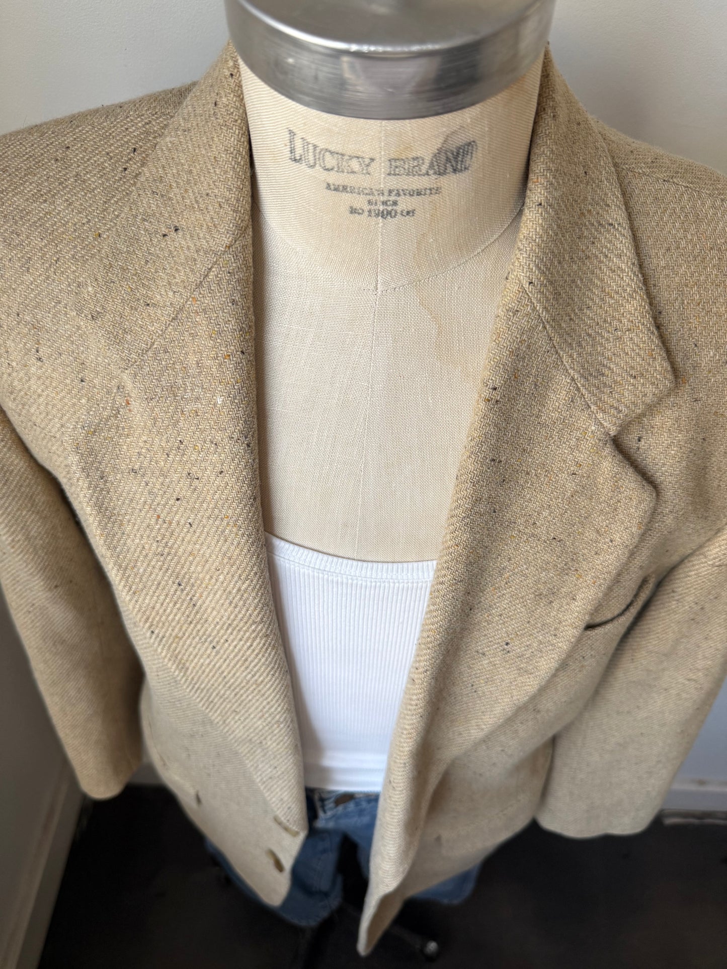 DKNY 90's Tweed Blazer