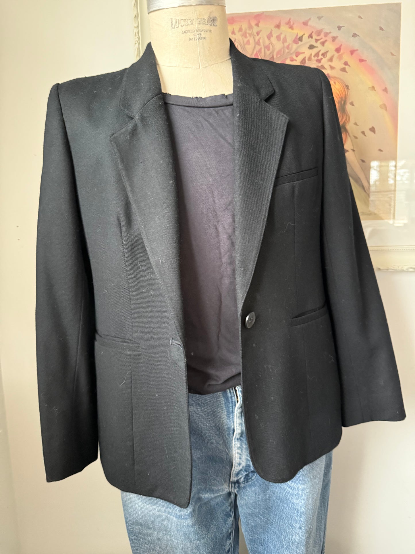 Classic black blazer