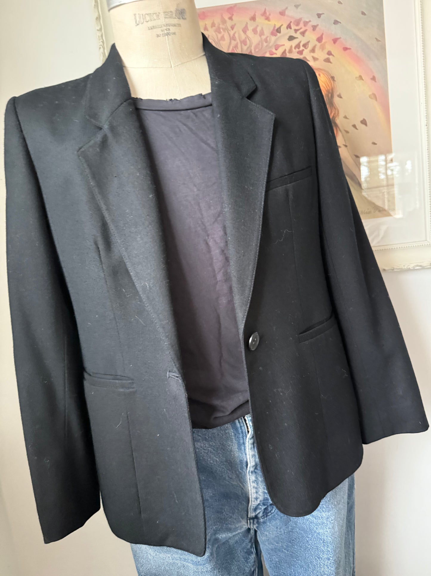 Classic black blazer