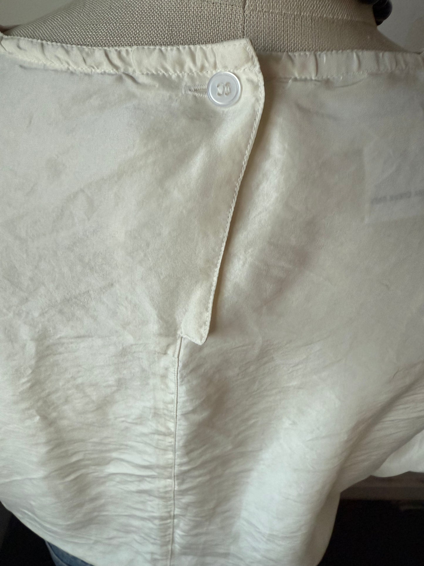 Short Sleeve Silk Shirt