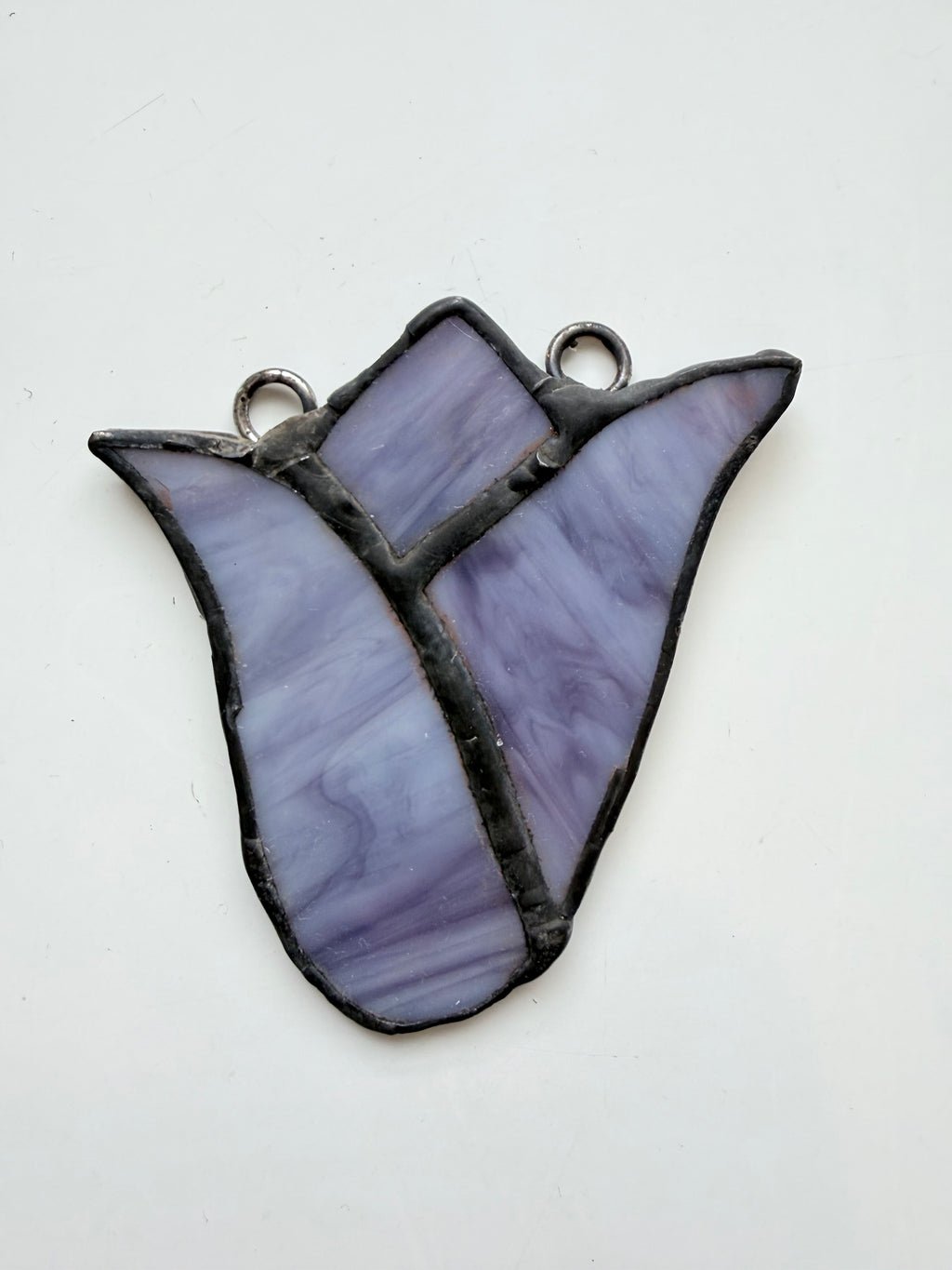 Purple Flower Stain Glass