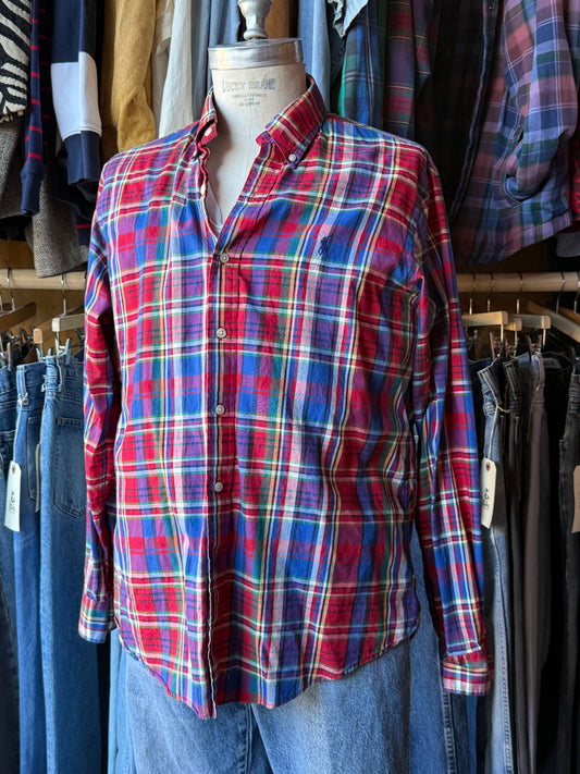 Ralph Lauren colorful plaid